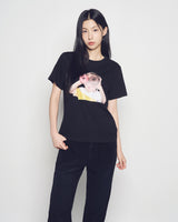 25FW WOMAN ADLV BABY FACE DONUTS 1 SHORT SLEEVE T-SHIRT