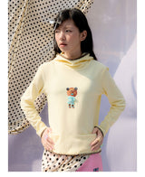 春夏新作オリジナルデザインプリント二色フード付きTシャツ