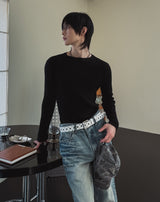 ハウディマッスルフィットリブニット