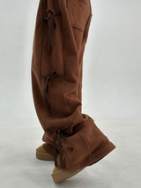 [FAST SHIPPING❤] SIDE PINTUCK PLEATED RIBBON PANTS - 10 COLOR♥