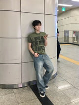 IM プレうsスラブ半袖Tシャツ 4C