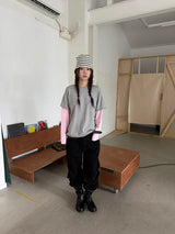 coloration cutout layered T
