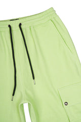 Cargo Jersey Pants - Black