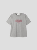 Tokyo logo crop short sleeve T-Shirt 2C
