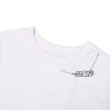 コレクションメタルポイントリブT [ホワイト]