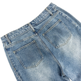 LMN メールカットフレアフィットデニムパンツ (6 colors)