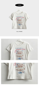 Cake ハッピーバースデー半袖Tシャツ