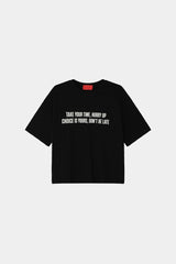 Poet Slab Cropped Top
