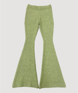 COLOR KNIT FLARE PANTS