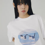 ドルフィンキャットTシャツ