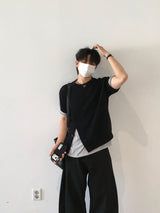 Residual Agal Short-Sleeved Knitwear 4C