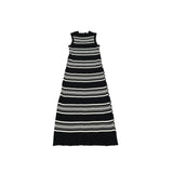border knit one-piece