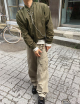 No.1852 heavy nylon MA-1 JK
