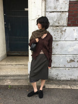 キッカー スクエア ショルダーバッグ (2color)