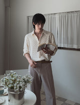 クロシェットロングスリーブシャツ