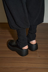 Leg Warmer Sweatpants (Black)