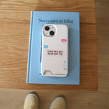 [MADE] [Glossy Card Hard Case] 人生には愛が不可欠です。 なぜなら、元々そういうものです。