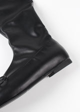 RIBBON FLAT BOOTS