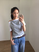 Ruel Boatneck Camisole (4color)