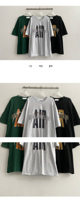 Ruggle Air Oversized Fit Short-Sleeved T-Shirt