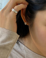 Breeze earring (silver)