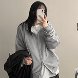Ronte Basic Two-Way Over Hood Zip-Up