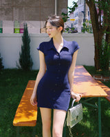 [MADE] Rubellin Collared Shirt Dress