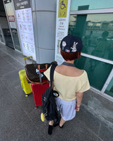 ロールアップハーレムバギーアラジンハーフレングスショーツ