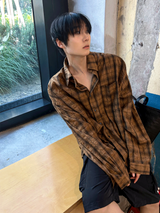Oasis Wrinkled Check Shirt