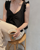 Bomi frill blouse