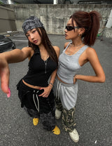 スティア ツートーン ミリタリー カーゴパンツ
