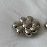 フラワーグリップトック(silver)