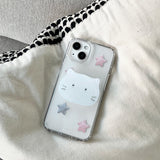 [phone grip] シルバーキャット