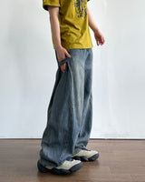 Load Snap Curved Denim Pants