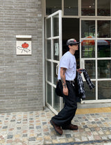 No.1267 2ウエストストライプストリングパンツ