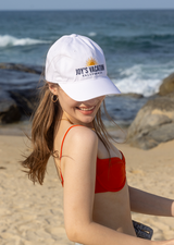 LOGO BALL CAP - CLEAR WHITE