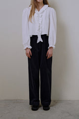 バニーコーデュロイパンツ_ネイビー