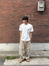 Roning パッチワーク半袖Tシャツ