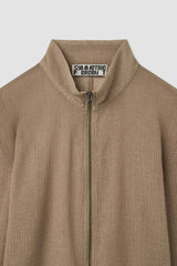 Light Crinkle Jumper / Peach Beige