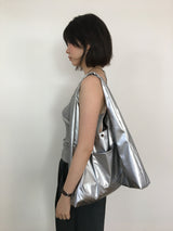 オーバルスタッドショルダーバッグ (2color)