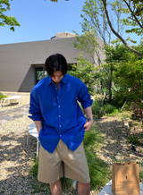 Wonderant Ice Cotton Linen Overfit Shirt