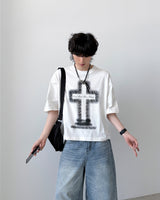 ローザクロップハーフスリーブ