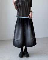 Upi Studded Bermuda Denim