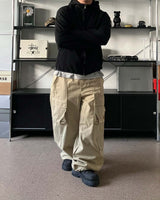 CT patch cargo cotton pants