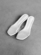 1208 Transparent Wedge Heel (4cm)