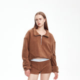 polar fleece sweatshirt