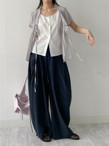 Kelly Layered Short Sleeve Blouse