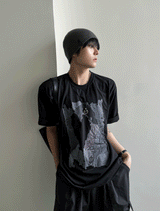 Love Gun Street Short-sleeved T-shirt