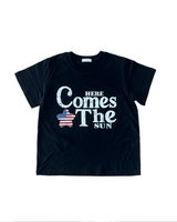 Tiny Summer Comes Strar レタリング半袖Tシャツ