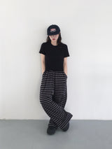 デイリークロップ半袖Tシャツ (10c)